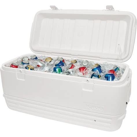 outdoor metal cooler box|outside ice coolers for storage.